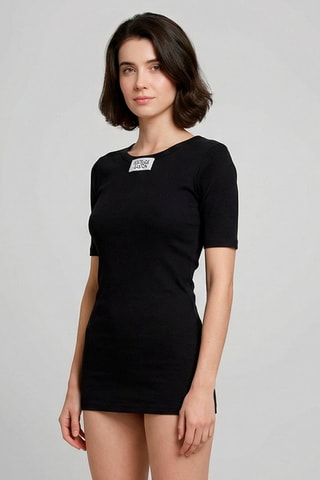 Vestido de tubo Justine - Negro