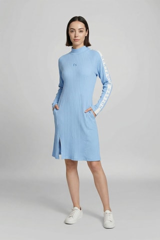 Vestido de tubo Minou - Celeste