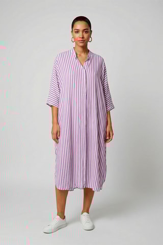 Vestido camisero Camille - Violeta