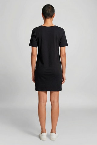 Vestido camiseta Emily - Negro