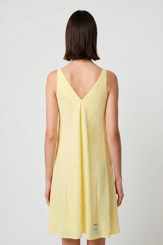 Vestido trapecio Imae - Amarillo