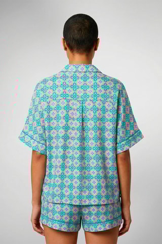 Camisa Giulieta - Turquesa