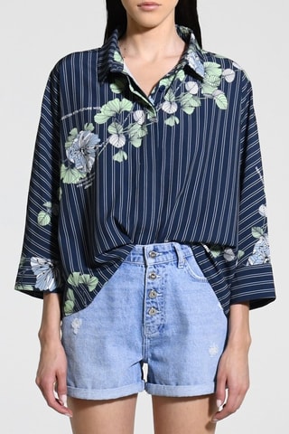 Camisa Daphne - Azul marino