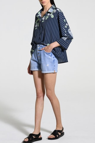 Camisa Daphne - Azul marino