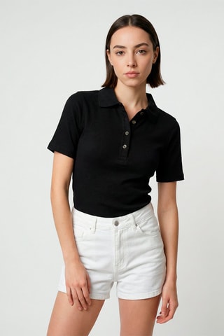 Polo Margot - Negro