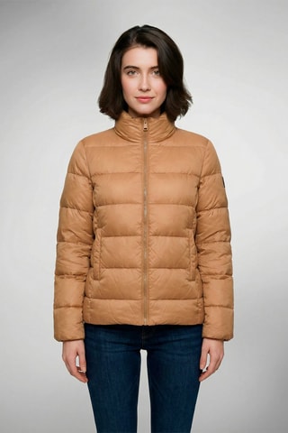 Anorak con capucha Vickie - Camel