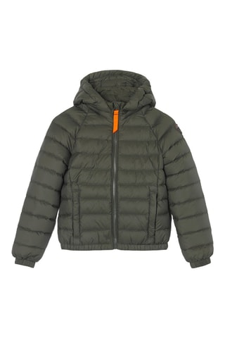 Anorak con capucha Little Jacques - Caqui
