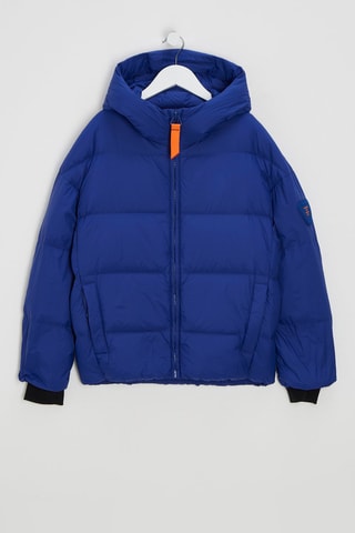Anorak con capucha Mika - Azul eléctrico