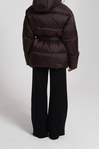 Anorak con capucha unisex Mika - Marrón