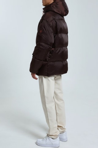 Anorak con capucha unisex Mika - Marrón