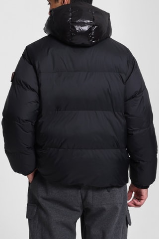 Anorak con capucha Marcel - Negro