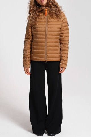 Anorak con capucha Francine - Camel