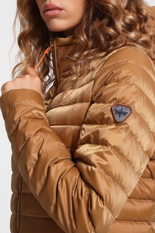 Anorak con capucha Francine - Camel