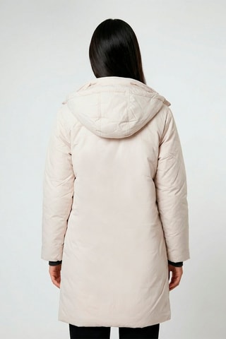 Anorak con capucha Esther - Crudo