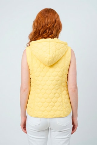 Chaleco con capucha Jenna - Amarillo