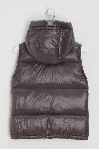 Chaleco con capucha Cesar - Antracita