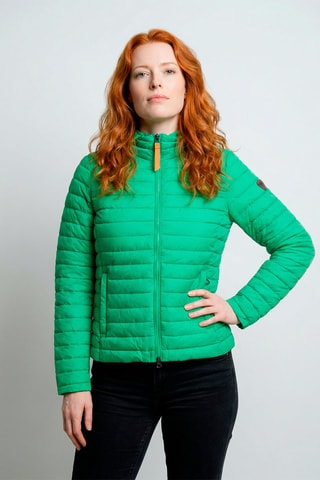 Anorak con capucha Francine - Verde claro
