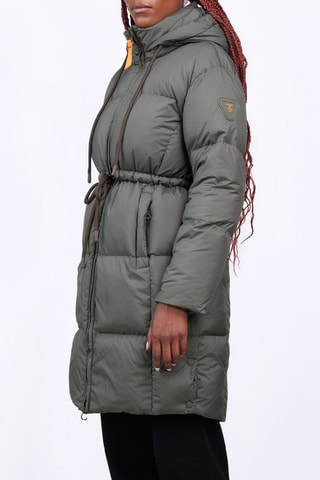 Anorak largo con capucha Tamara - Caqui