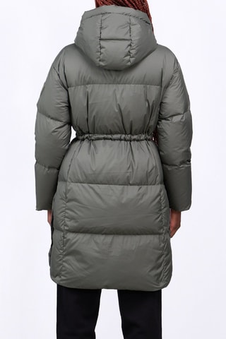 Anorak largo con capucha Tamara - Caqui