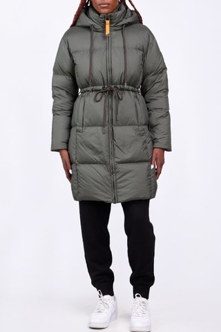 Anorak largo con capucha Tamara - Caqui