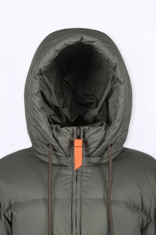 Anorak largo con capucha Tamara - Caqui