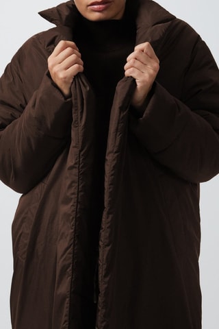 Anorak largo Elvira - Marrón