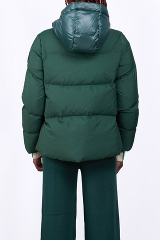 Anorak con capucha Leslie - Verde oscuro