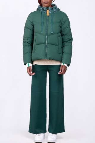 Anorak con capucha Leslie - Verde oscuro
