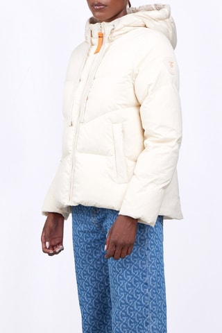 Anorak con capucha Leslie - Crudo