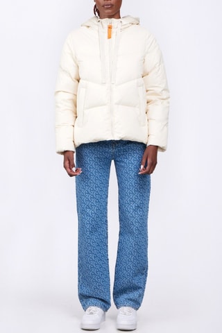 Anorak con capucha Leslie - Crudo