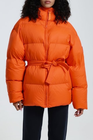 Anorak con capucha unisex Mika - Naranja