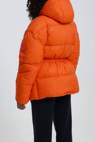 Anorak con capucha unisex Mika - Naranja