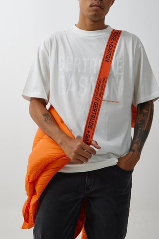 Anorak con capucha unisex Mika - Naranja