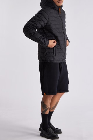Anorak con capucha Jacques - Negro