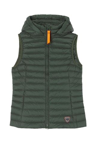 Chaleco con capucha Romane - Caqui