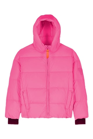 Anorak con capucha Little Mika - Fucsia