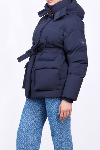 Anorak con capucha unisex Manie Wide - Azul oscuro