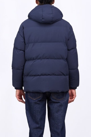 Anorak con capucha unisex Manie Wide - Azul oscuro