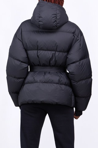 Anorak con capucha unisex Mika - Negro