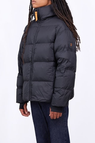Anorak con capucha unisex Mika - Negro