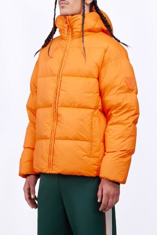 Anorak con capucha unisex Mika - Naranja
