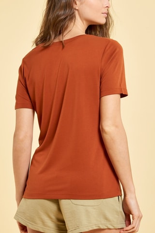 Camiseta Hectora - Rojo teja