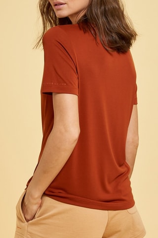 Camiseta Melissa - Rojo teja