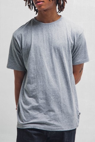 Camiseta Leo - Gris jaspeado