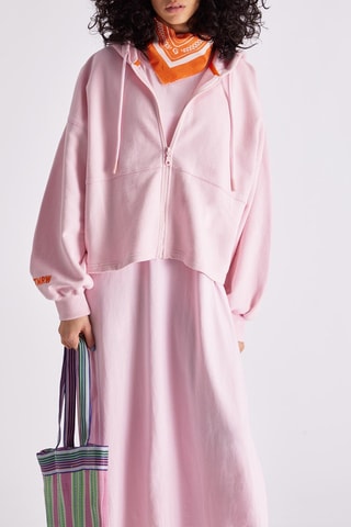 Sudadera con capucha Amanda - Rosa