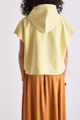 Sudadera con capucha Amandine - Amarillo