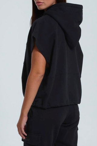Sudadera con capucha Amandine - Negro