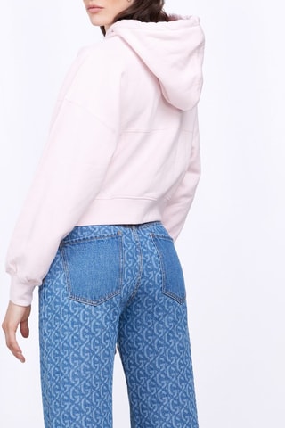 Sudadera con capucha Amina - Rosa empolvado