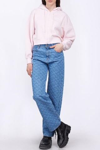 Sudadera con capucha Amina - Rosa empolvado