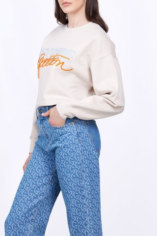 Sudadera corta Maggy - Crudo